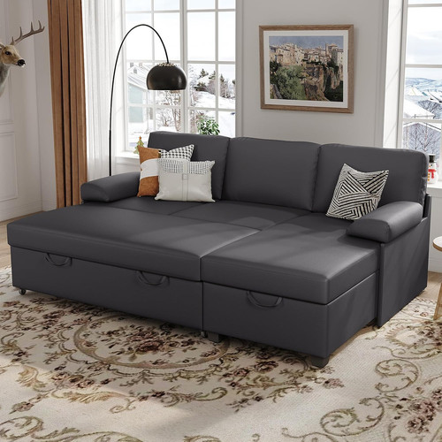 Inch convertible sectional - 80,
