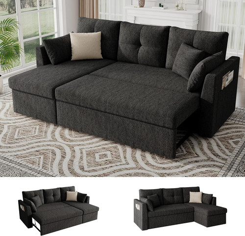 Sleeper sofa couch sectional - couch,,