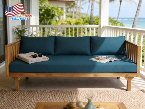 Outdoor seater daybed acacia - daybed,