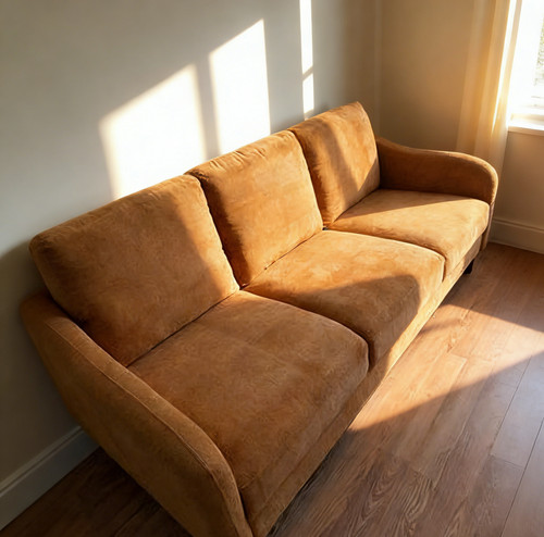New orange sofa 3 - orange, 3-seater