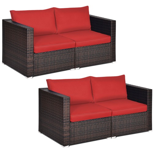 Patiojoy 4pcs patio rattan - 4pcs,