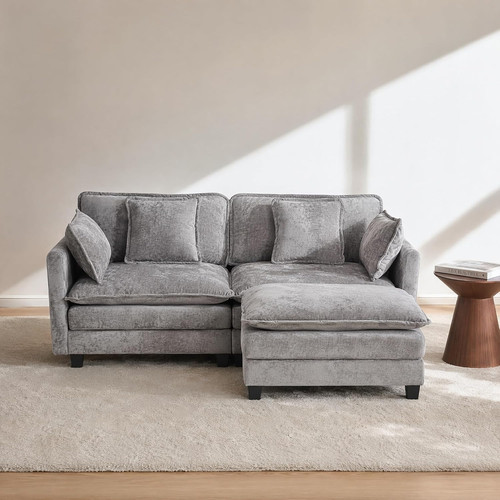 Shaped sectional sofa with - l-shaped,