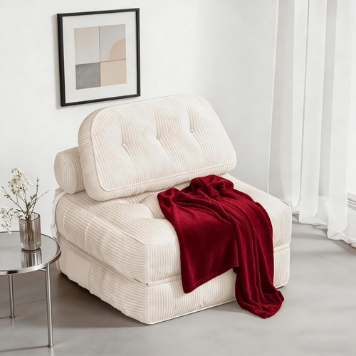 Folding sofa bed flannel - folding,